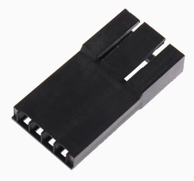 Housing 4P Connector MX2.54MM Dupont Female Housing with Lock