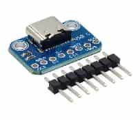 TYPE-C Female Test Board Blue