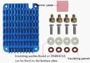 HeatSink for Raspberry Blue 11mm/DF40HC3.0 Pi Compute Module 4 55*40*11mm