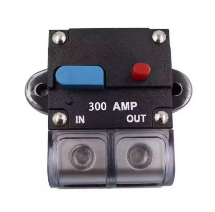 Auto Circuit Breaker Car Audio Self-Recoverable Breaker Waterproof Accessories 300A Security Fuse