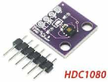 Модуль датчика температуры и влажности HDC1080 GY-213V без пайки