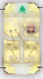SMD светодиод 0603(1608) RGB
