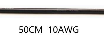Провод 50cm 10AWG Черный