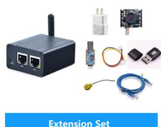 NanoPi R1 - беспроводной маршрутизатор IoT (1 ГБ RAM, 8 ГБ eMMC), комплект D