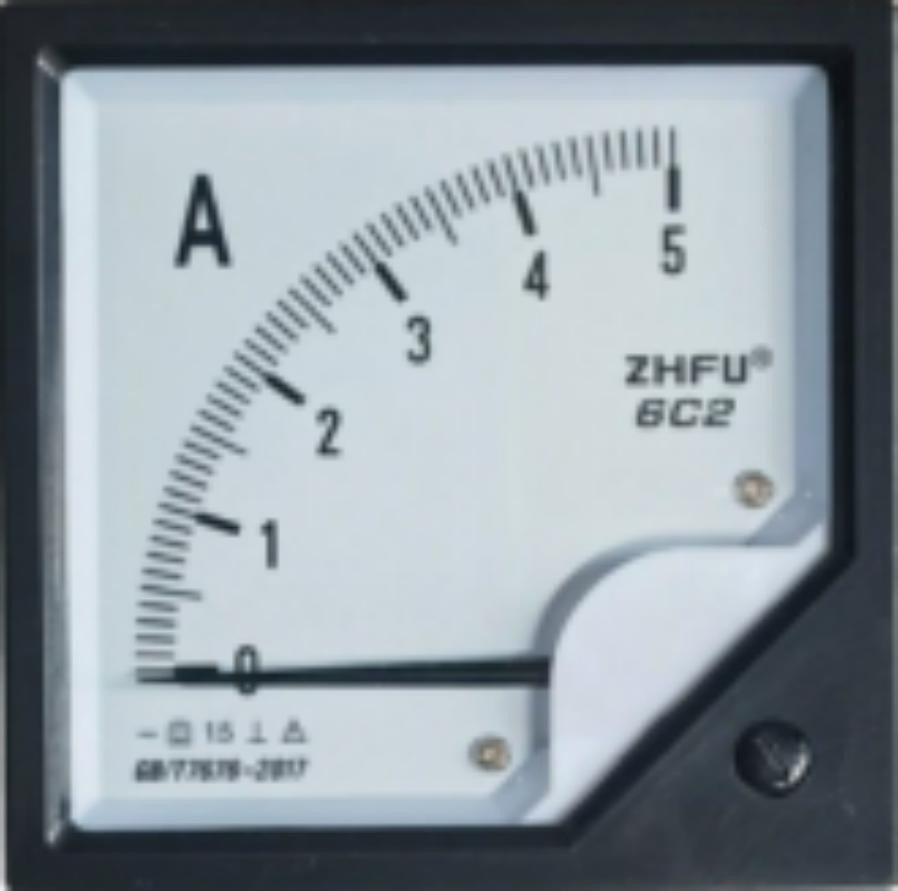 6C2-A DC Ammeter Size:80*80mm Pointer Meter 0-200mA