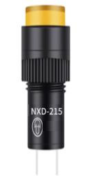 Компактный светодиодный индикатор NXD-215 (AC/DC24В, малый корпус, LED, желтый)