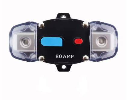 Auto Circuit Breaker Car Audio Self-Recoverable Breaker 80A