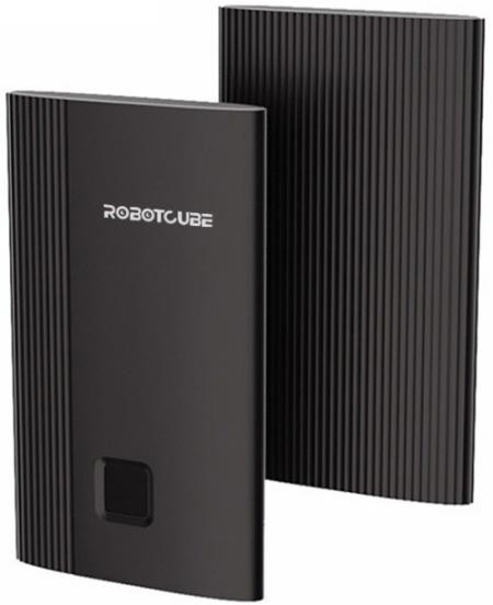 RobotCube U704 Твердотельный накопитель черный шифрование по отпечатку 256ГБ