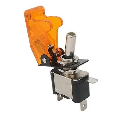 Light Rocker ASW-07D with Waterproof Cover Toggle Switch with Yellow