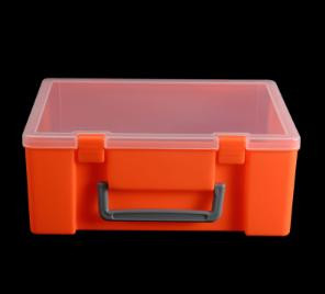 Portable Plastic Case Size: 30.2*24.2*8cm Orange
