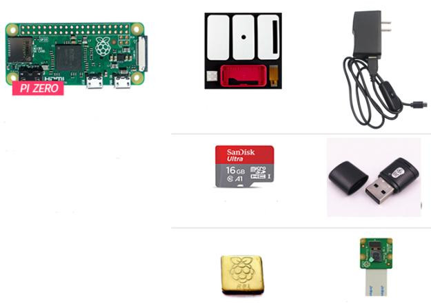 Набор Kit 7 с контроллером Raspberry Pi Zero (US вилка)