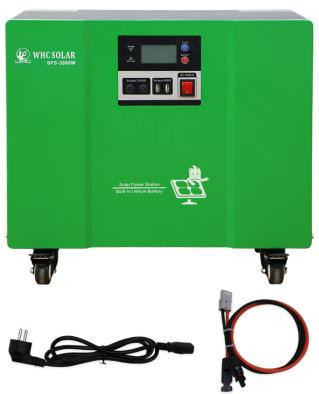 Солнечная электростанция SPS-3000W 48В 3000Вт (чистый синус, MPPT 30А, LifePO4 51.2В 50Ач, с акб, без панели)