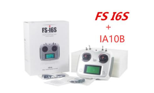 Пульт ДУ FS i6s 2.4G 6ch + приемник iA10B+White