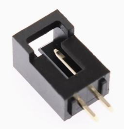 Housing 2P Connector Gold Straight Needle MX2.54MM Dupont with Lock