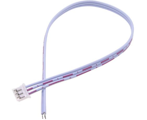 Односторонний коннектор PH2.0 3P Female (красный и белый провод, 1007 26AWG, 40 см)