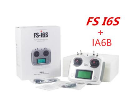 Пульт ДУ FS i6s 2.4G 6ch + приемник iA6B+White