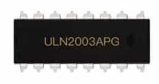 Драйвер ULN2003 (DIP-16, Darlington, аналог)