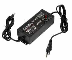 Регулируемый Адаптер питания (3-12V, 5A, 60W, EU-вилка, CE)