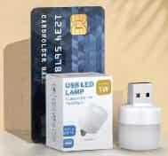 USB светильник (тёплый свет, 5В, коробка)