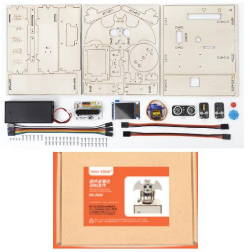Ультразвуковой Радар Hello STEM HS-A08 DIY Набор без карты U+ (программирование, DIY, картонная упаковка, требует карту U+)