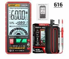 Red ANENG 616 Smart Profesional Multimeter (Without Battery)