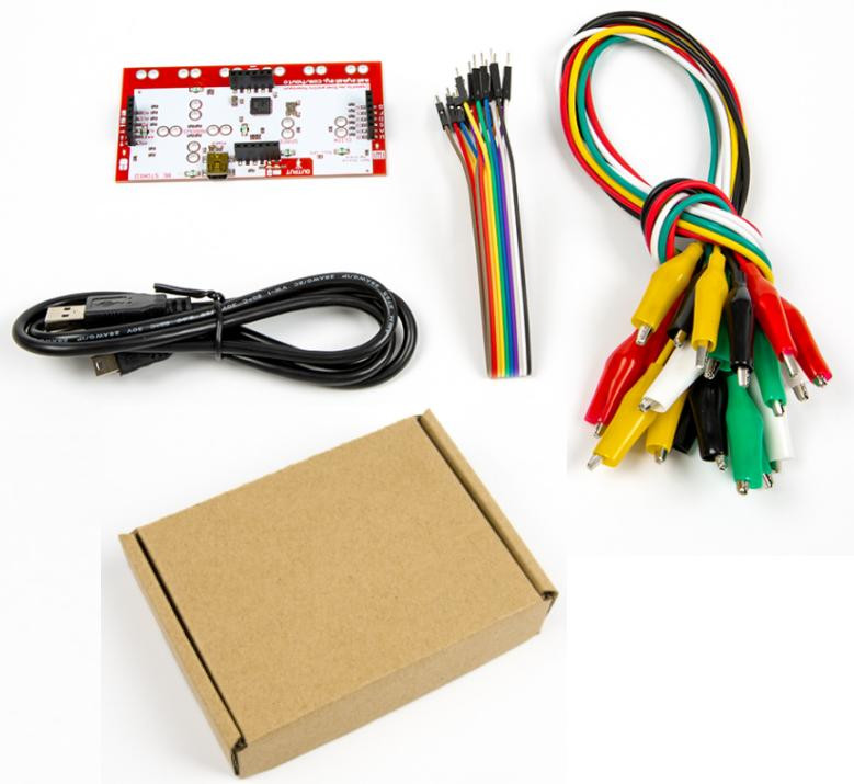 Улучшенный комплект Makey в картонной коробке
