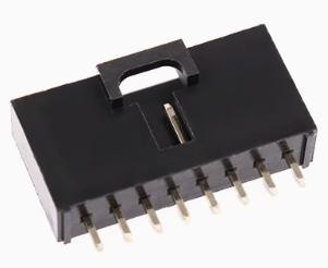 Housing 8P Connector Gold Straight Needle MX2.54MM Dupont with Lock