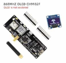 Meshtastic T-Beam V1.2 WiFi&Bluetooth 868Mhz Unsoldered LILYGO OLED Not Soldered ESP32 LoRaGPS OLED CH9102F AXP2101