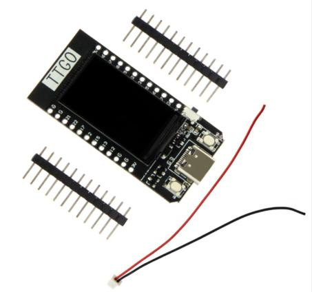 Плата разработки TTGO T-Display ESP32 WiFi/Bluetooth с  LCD дисплеем 1.14, 4Мб (чип CH9102F)