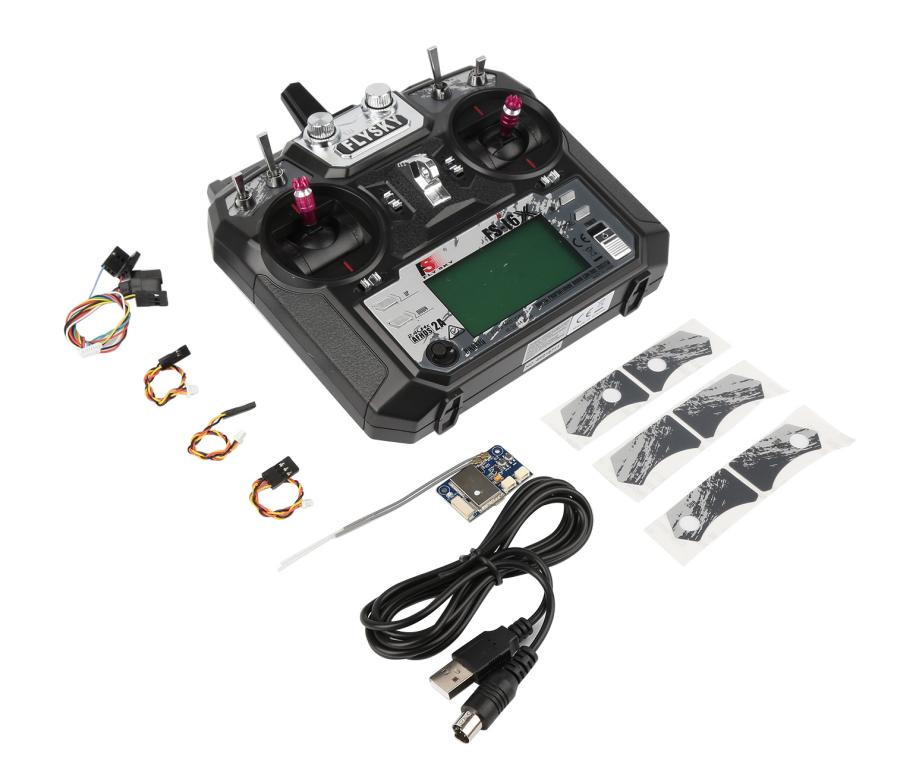 Пульт ДУ FS-i6X 10CH 2.4GHz AFHDS 2A RC для FS-X6B