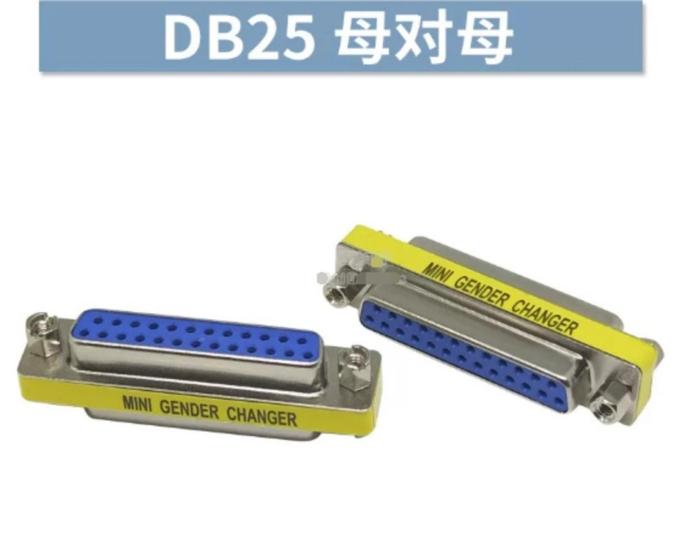 Changer Female to DB25 Mini Gender Female