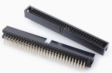 DC3-60P 2.54mm Socket Header Connector Curved Needle