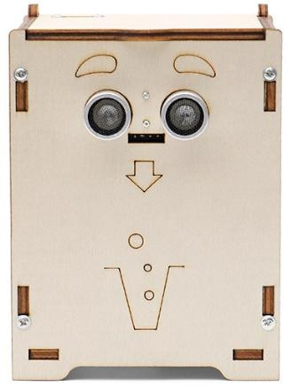Умная Мусорка Hello STEM HS-B06B DIY Набор с картой U+ (программирование, DIY, картонная упаковка)