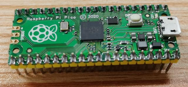 Raspberry Pi Pico Micro USB с логотипом (распаянный)