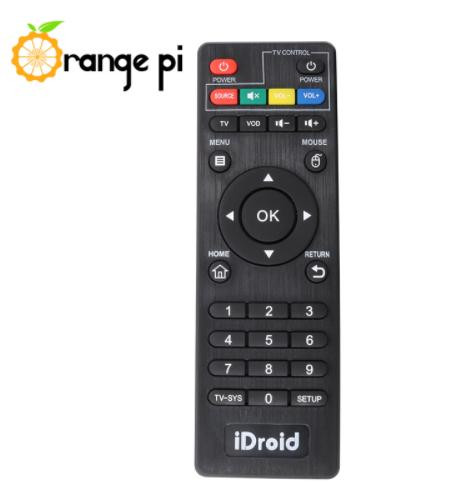 ИК Пульт ДУ для Orange Pi (140x45x17 мм, с батареей)