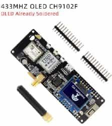 WiFi&Bluetooth 433Mhz OLED Already Soldered LILYGO Meshtastic T- Beam V1.2 ESP32 OLED CH9102F LoRaGPS AXP2101