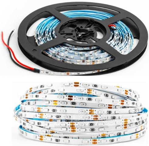 Светодиодная лента 3014 SMD (зеленый, гибкая, 12В, 90 LED/м, 5 метров)