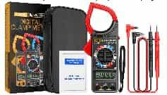 Multifunction Multimeter Red ANENG DT266 High (Without Battery) Precision Clamp
