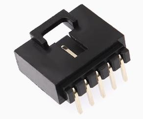 Housing 5P Connector MX2.54MM Dupont Gold Curved Needle with Lock