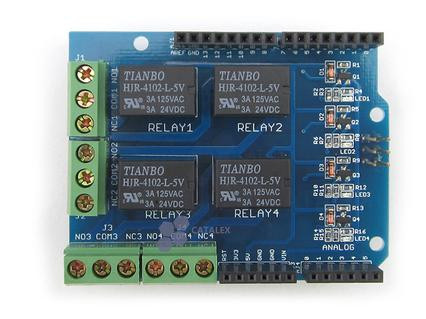 Плата расширения 40-канального реле 5в для Arduino UNO