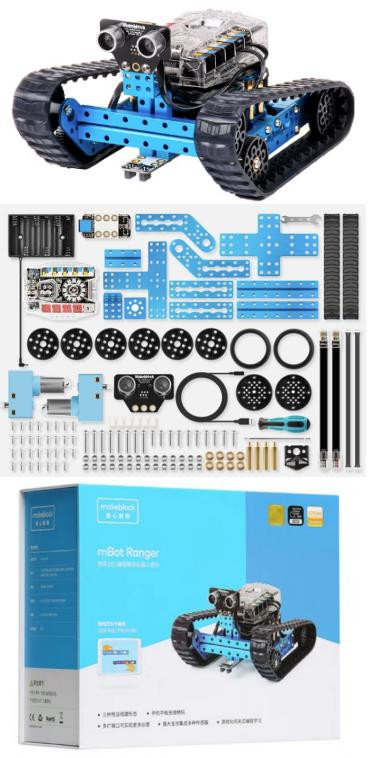 Stop Producion!! Stop Producion!! (without Battery) Makeblock mBot Makeblock mBot Ranger 3 in 1 Kit Ranger 3 in 1 Kit (with Battery)