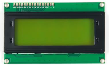 Дисплей LCD2004 жёлтый
