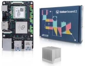 Одноплатный компьютер ASUS Tinker Board 2S (2ГБ, 16ГБ)