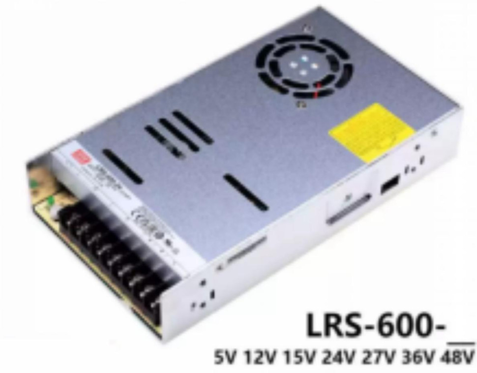 WELL LRS-600-5 Power Original Taiwan MEAN Supply