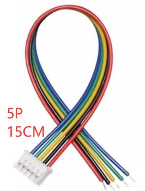 Односторонний штекерный разъем PH2.0мм 5P (провод 1007 26AWG, 15см)