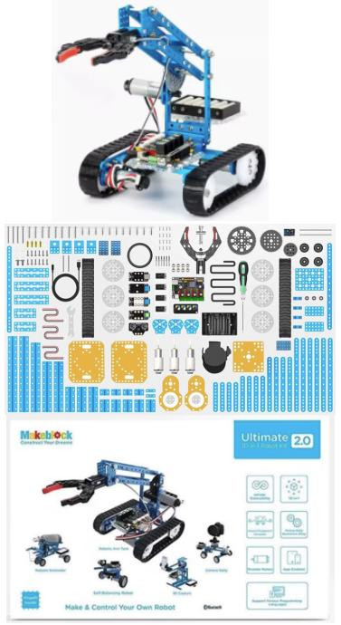Makeblock Ultimate2.0 Makeblock Ultimate2.0 (without Battery) (with Battery) 10 in 1 Kit 10 in 1 Kit