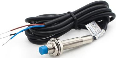 Индуктивный датчик приближения LJ8A3-2-Z/BY-5V PNP (M8, DC 5В, PNP, NO, синий)
