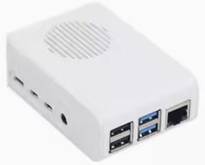 Корпус для Raspberry Pi 4B (белый, ABS)