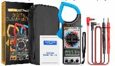 Multifunction Multimeter High Precision Clamp Blue ANENG DT266 (With Battery)
