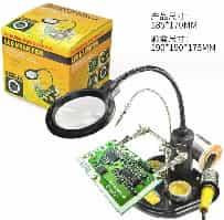 Auxiliary Clip LED TE-802 Servicing Magnifier